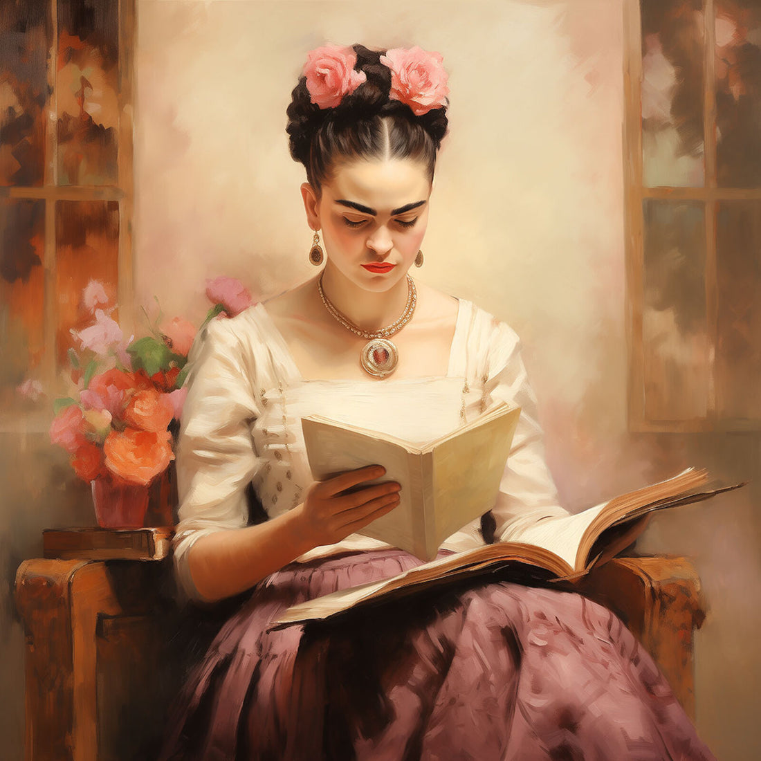 Woman reading - Bianca ter Riet - Woman reading - Bianca ter Riet.jpg
