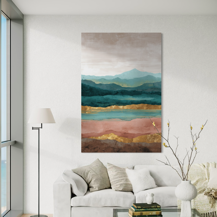 Mountain Lake at Twilight