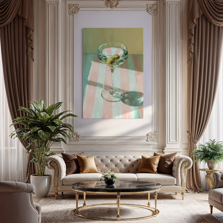 Martini on Pastel