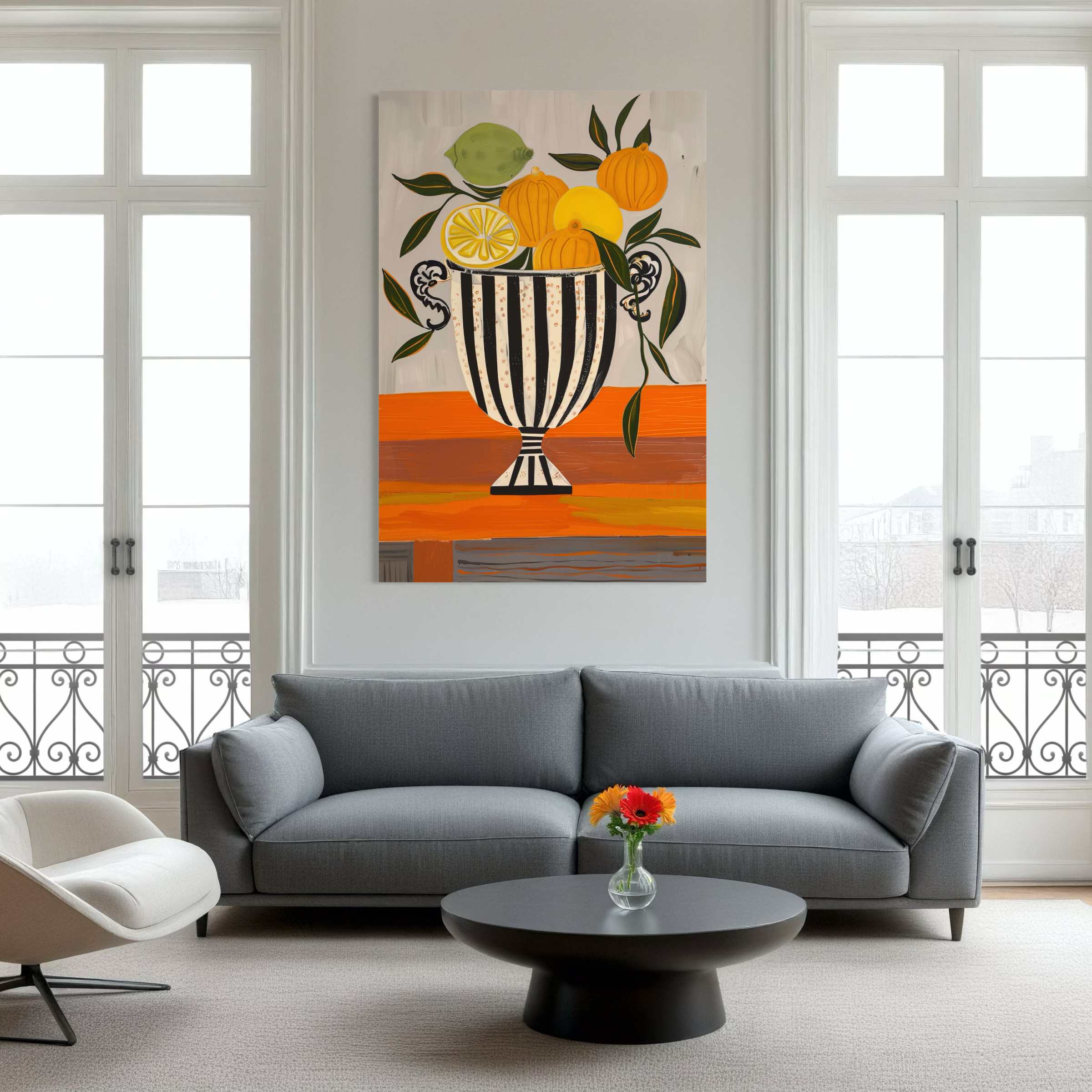 Oranges on the Table