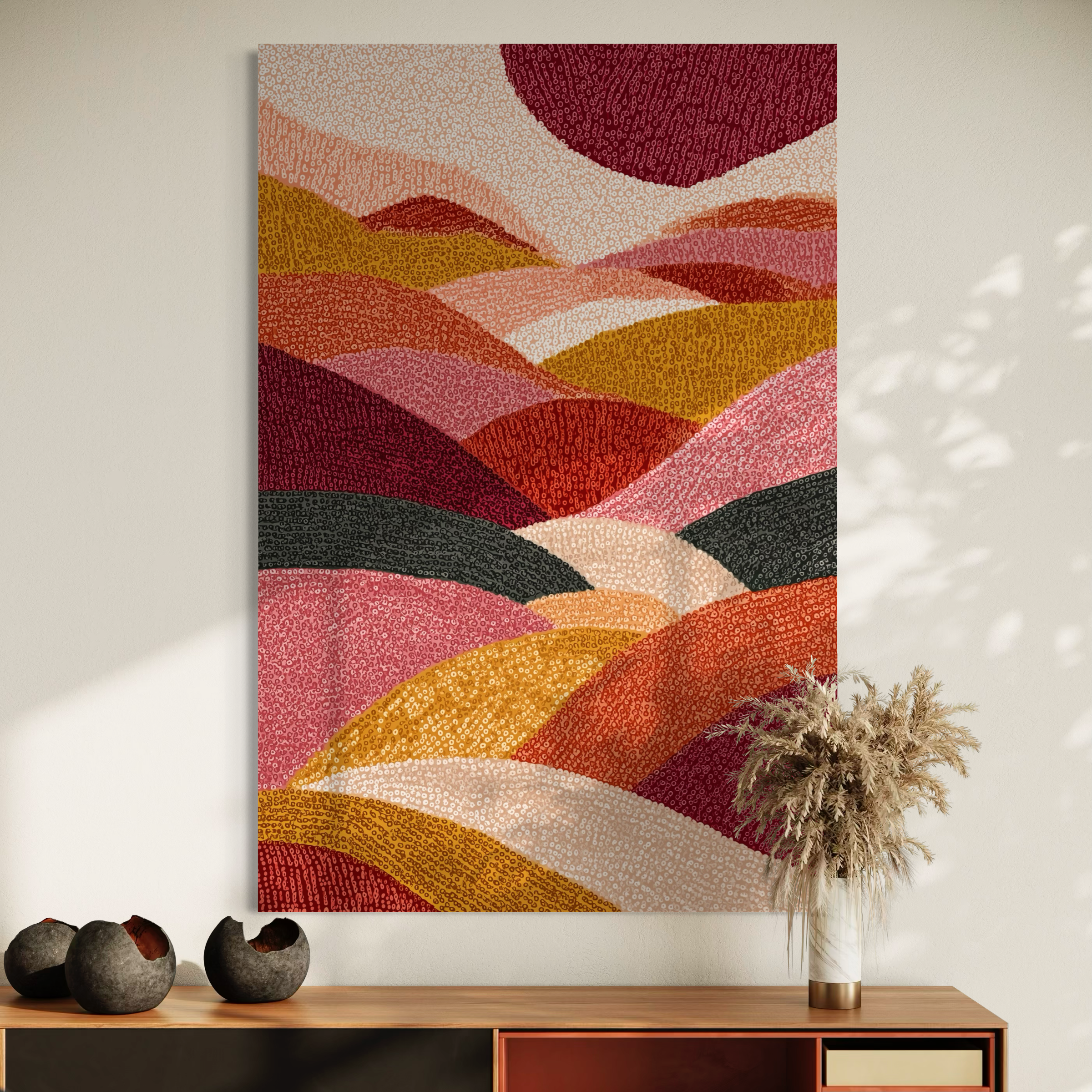 Rolling Hills at Dusk