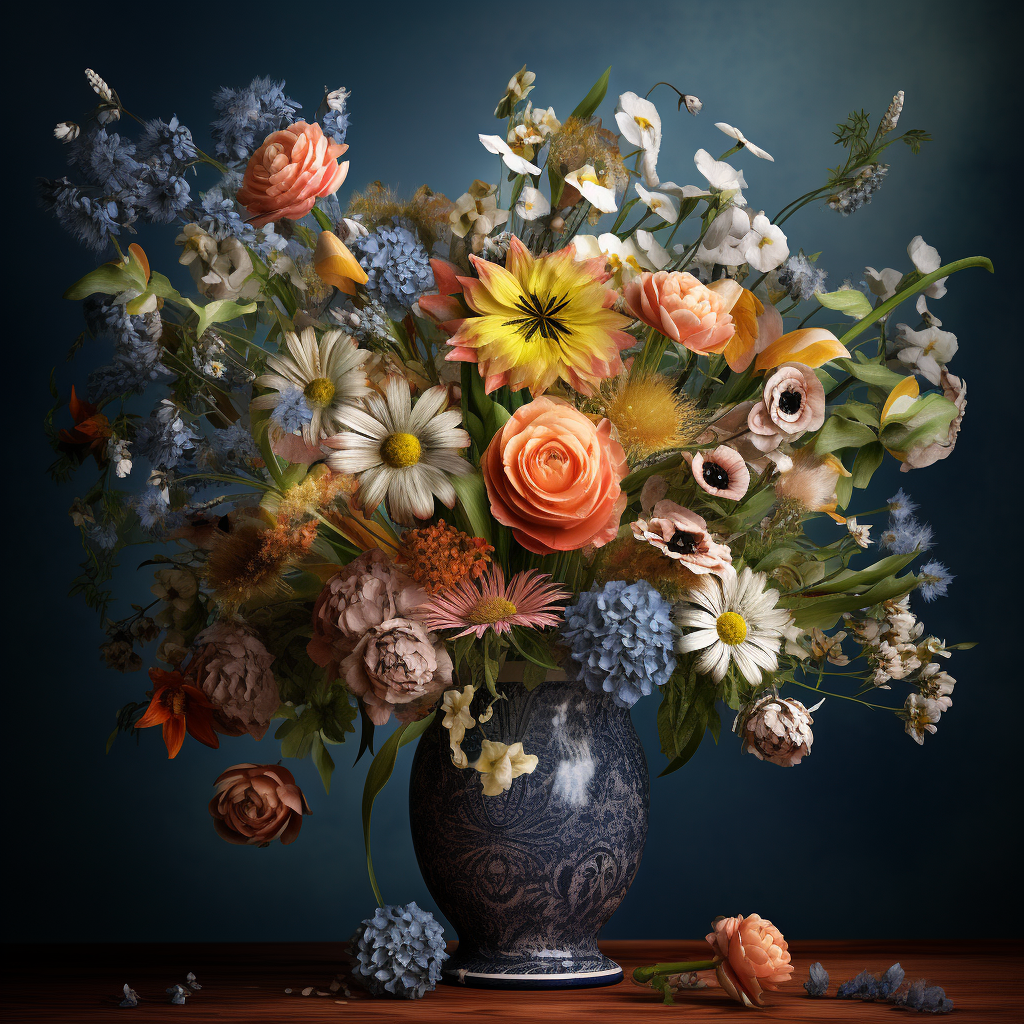 Bloemenpracht - René Ladenius Digital Art