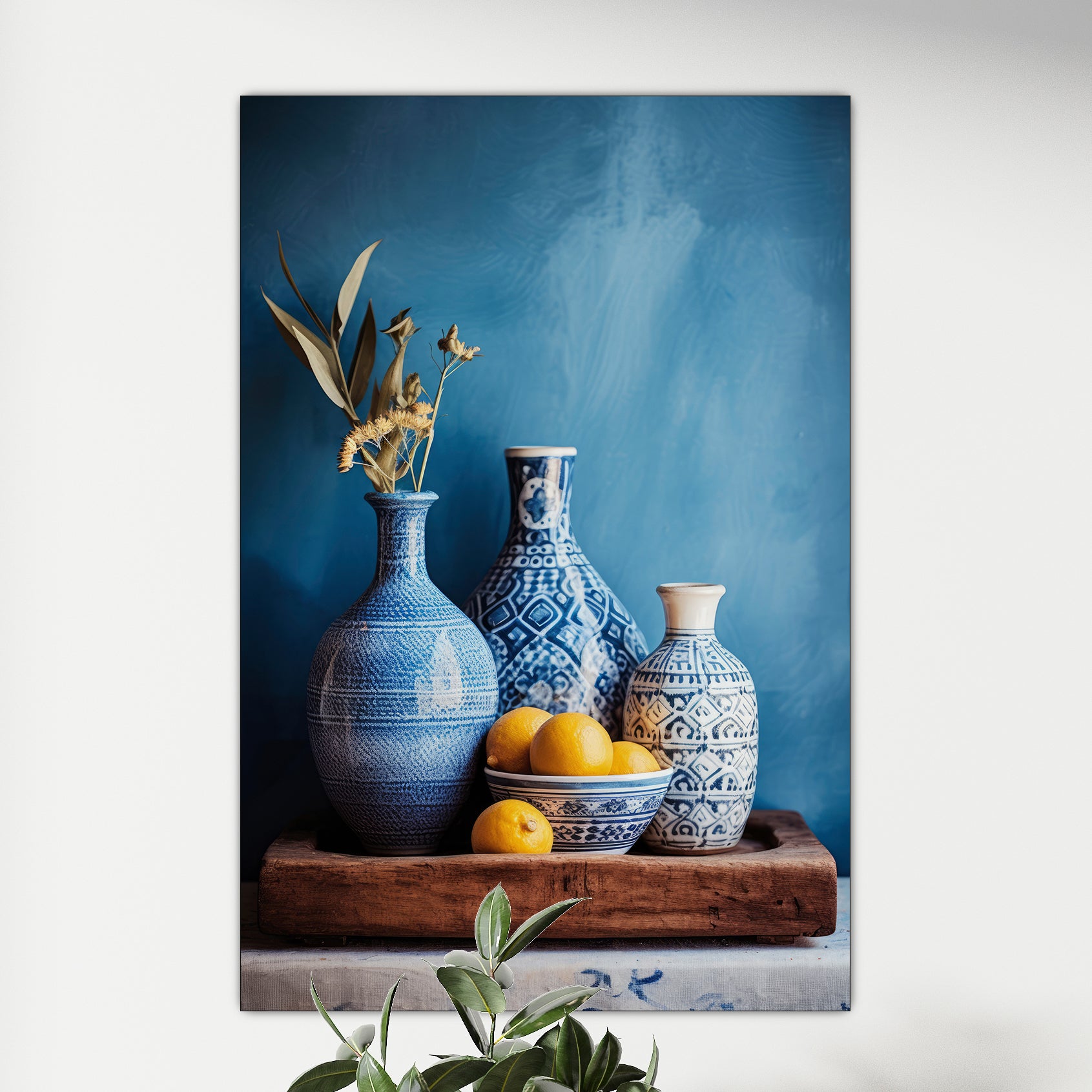 Blue stilllife - Treechild