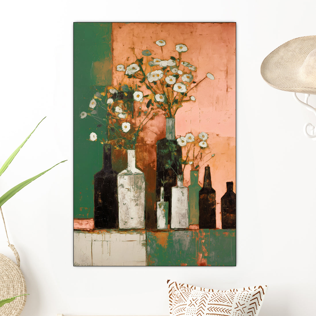 Bottles and flowers - Treechild