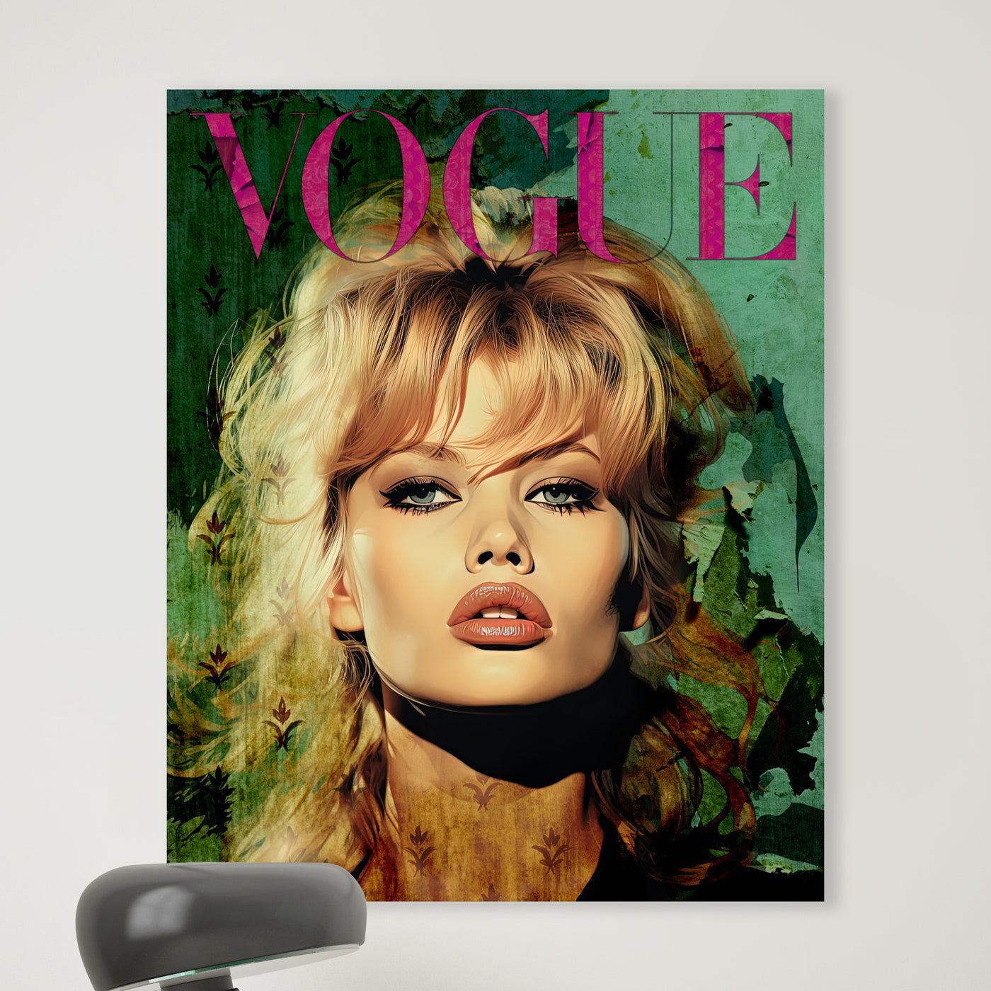 Brigitted Bardot Vogue - René Ladenius Digital Art