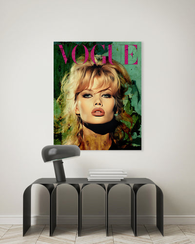 Brigitted Bardot Vogue - René Ladenius Digital Art