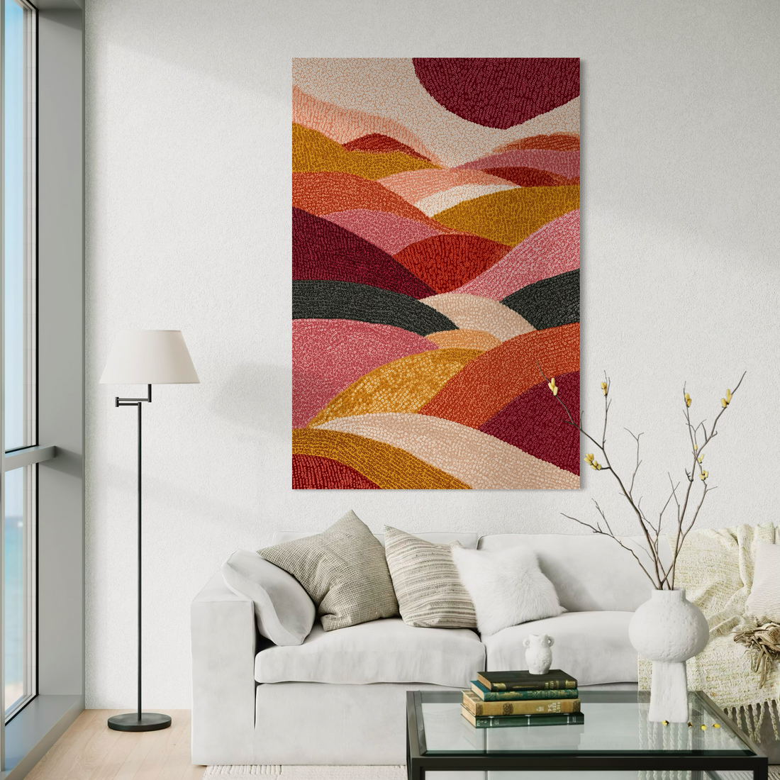 Rolling Hills at Dusk