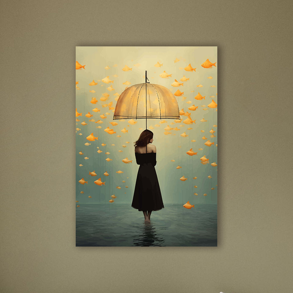 Golden rain - Mirjam Duizendstra