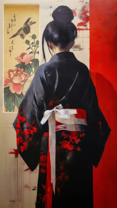 Japanese Portrait - Marja Van Den Hurk