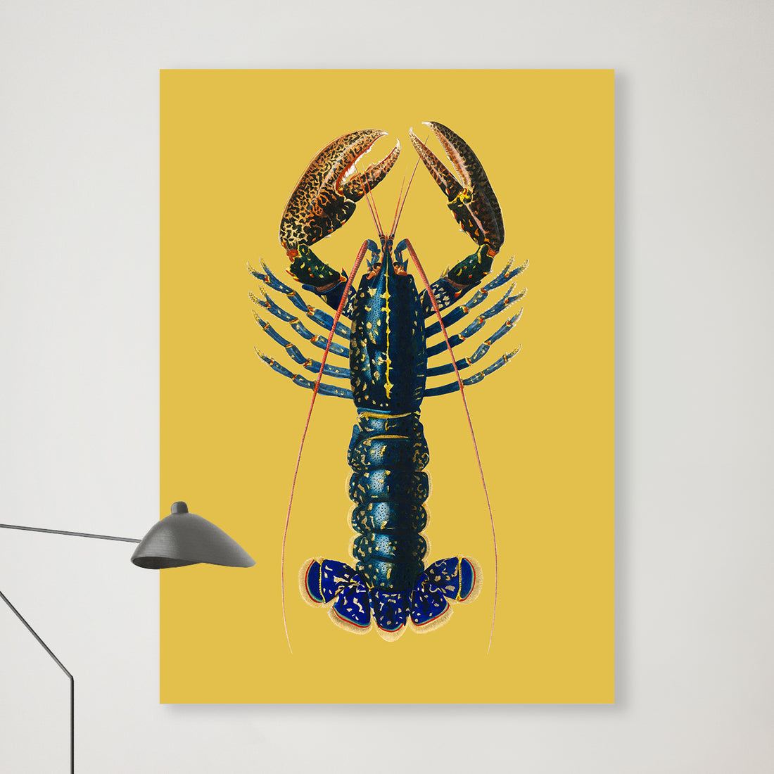 Lobster life yellow - FLX Artworks