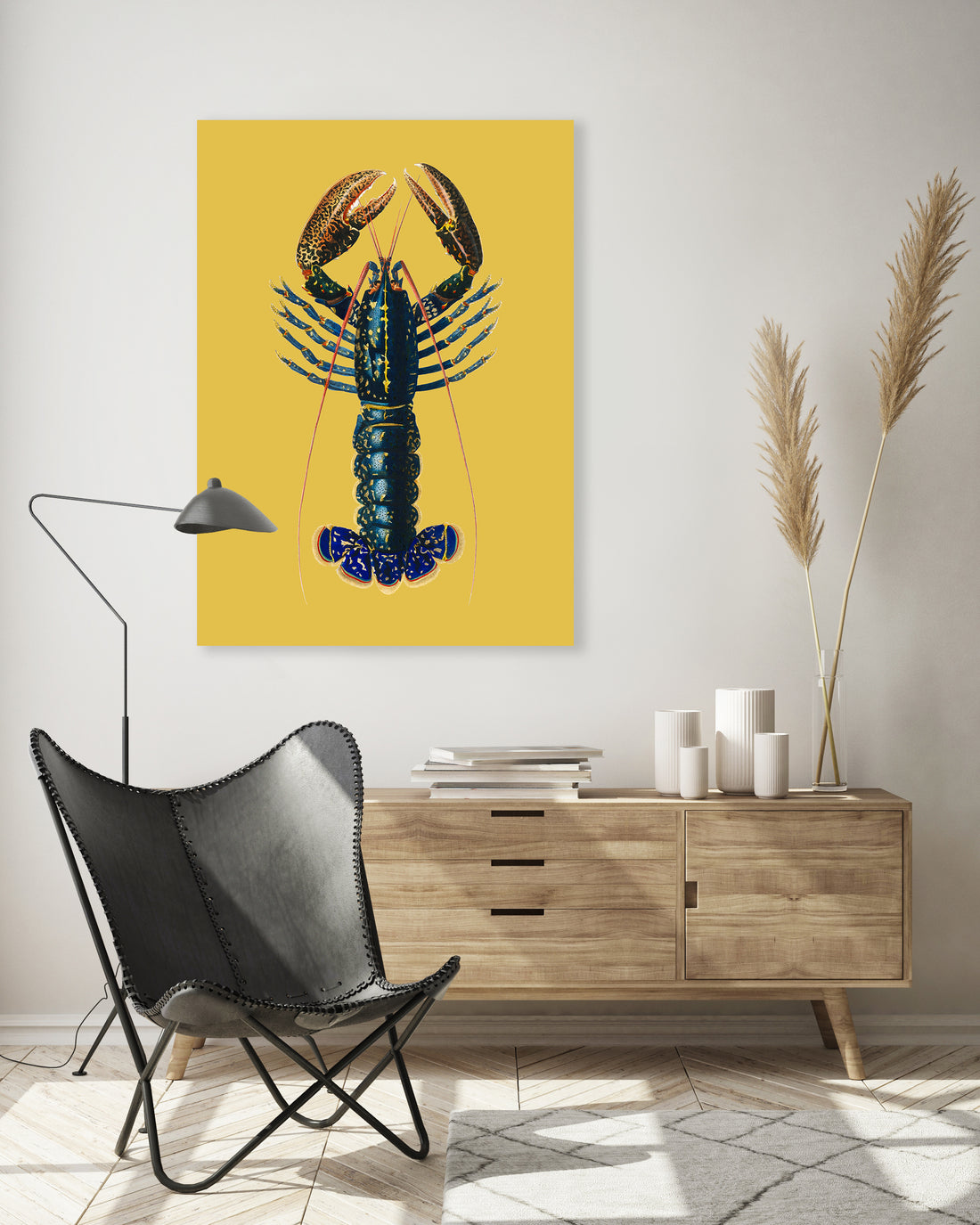 Lobster life yellow - FLX Artworks