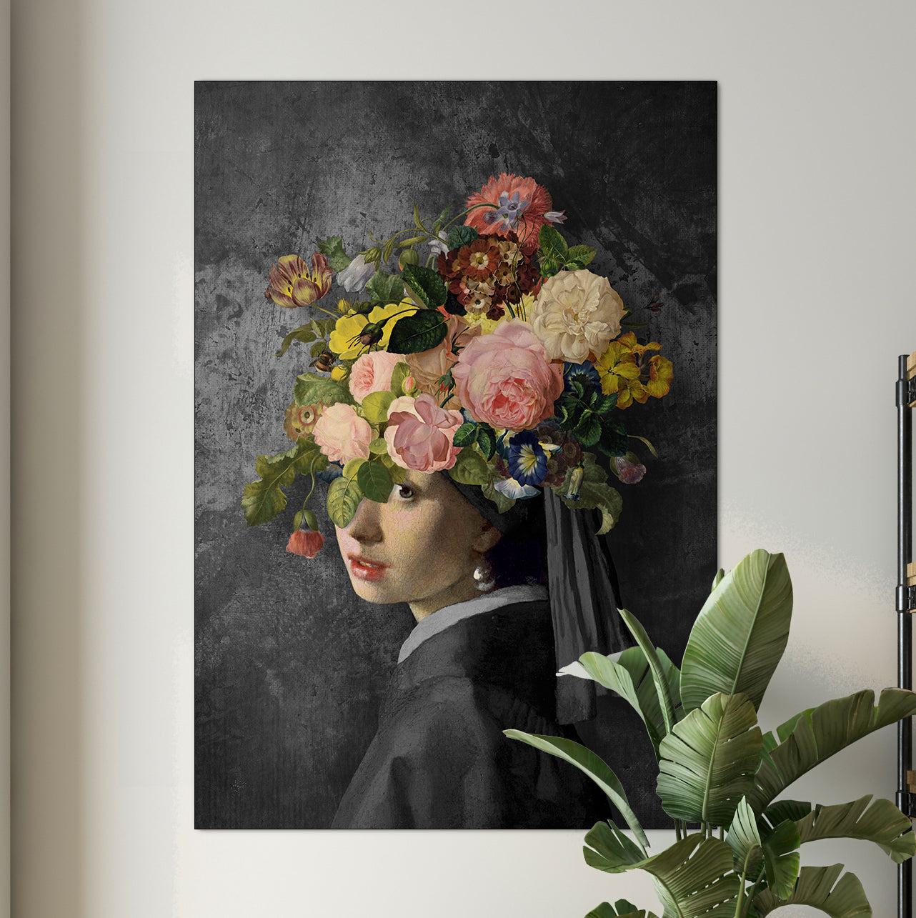 Meisje Met De Parel - The Black Concrete Edition - Marja Van Den Hurk