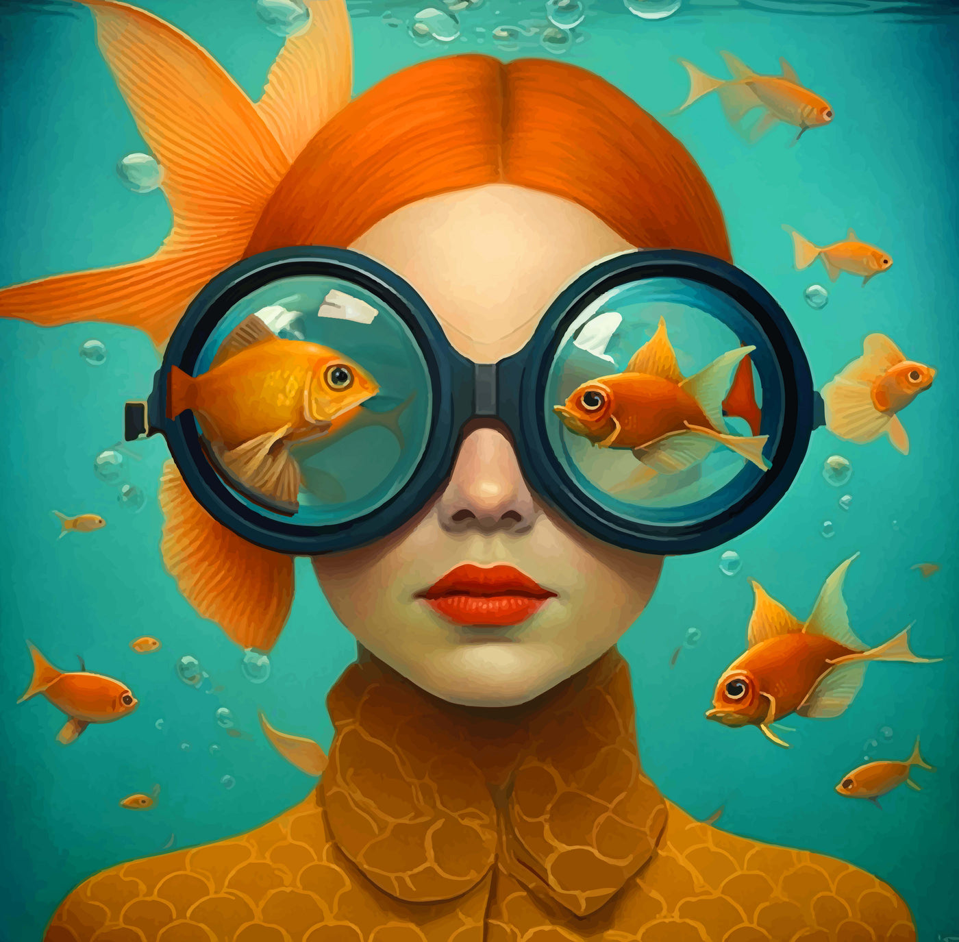Underwater friends 3 - Mirjam Duizendstra