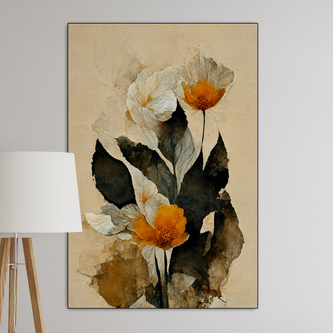 Yellow paper flowers - Treechild