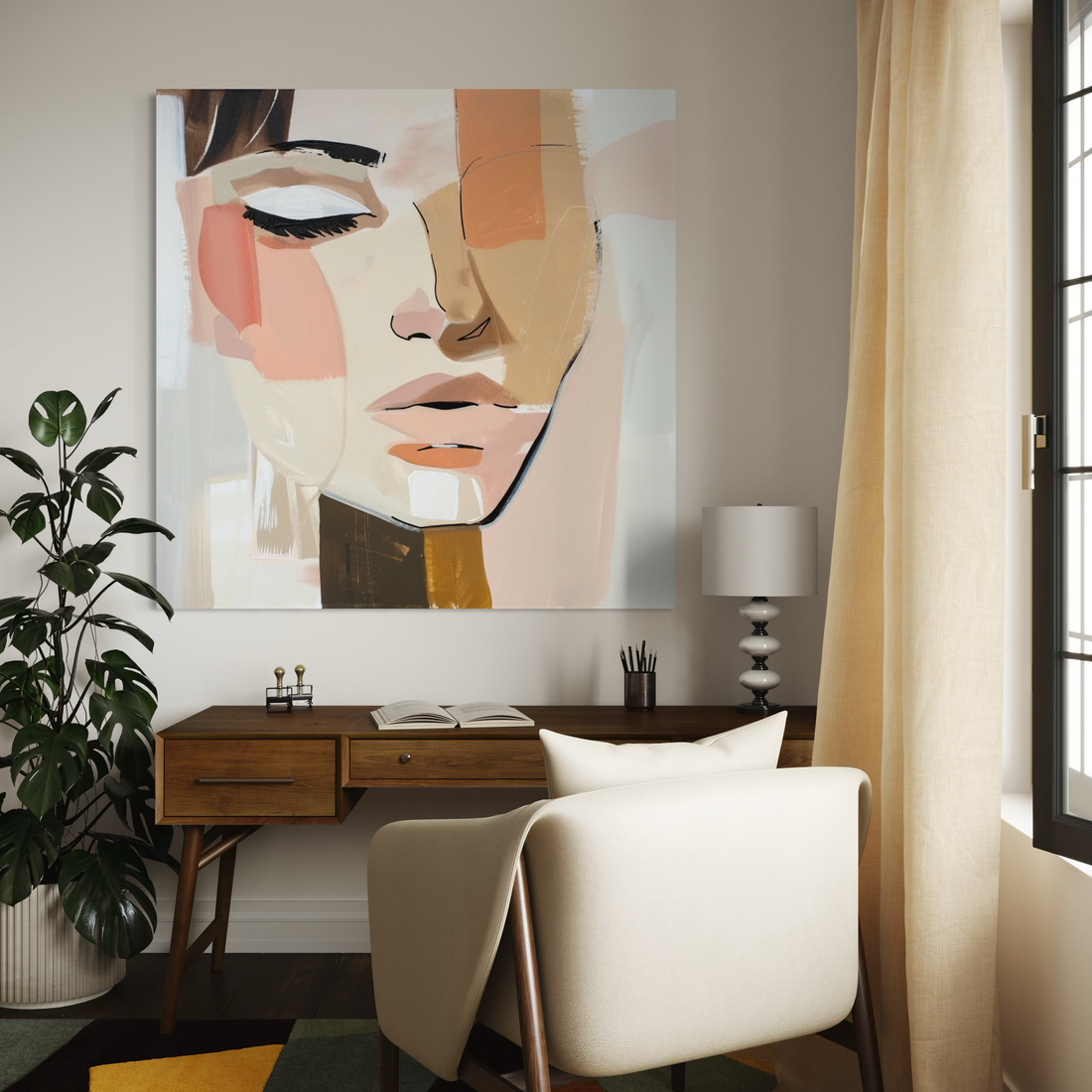 Abstract Visage