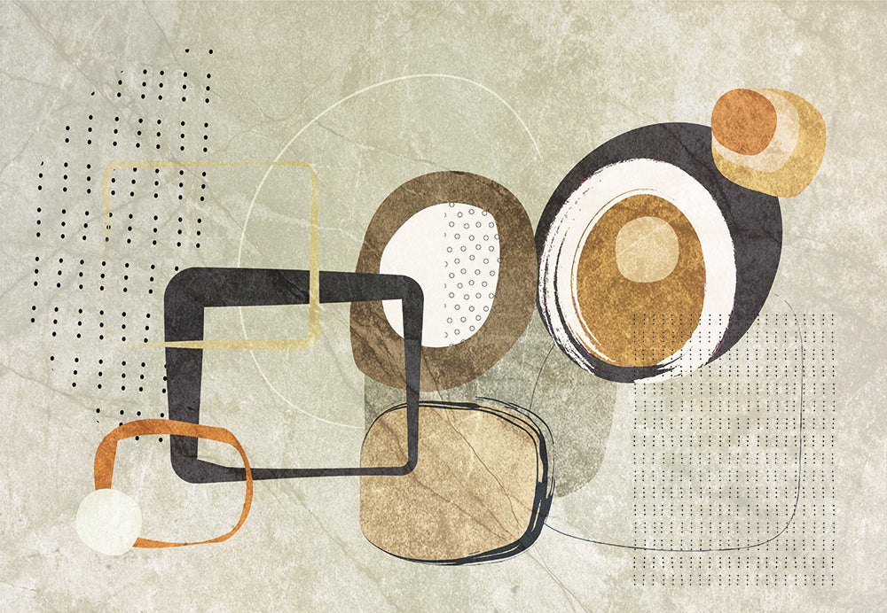 Abstracte Vormen liggend - Mirjam Duizendstra