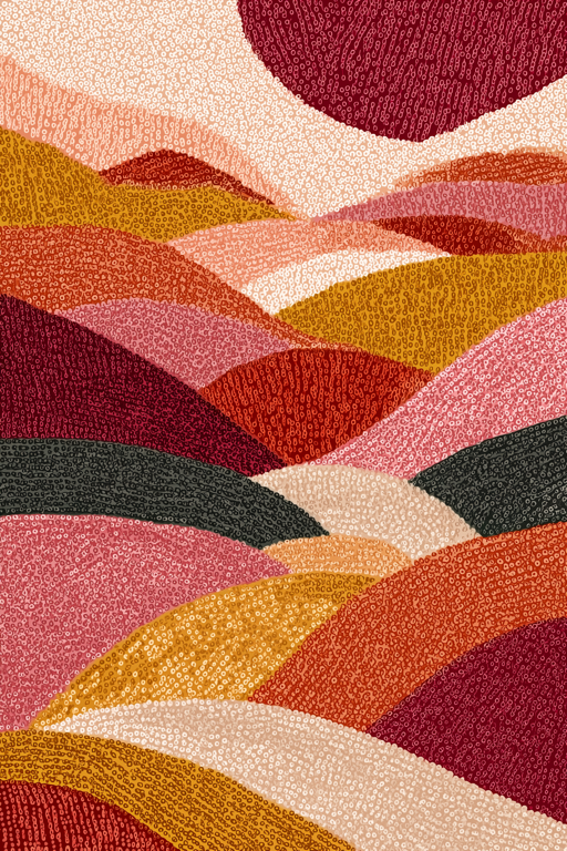 Rolling Hills at Dusk