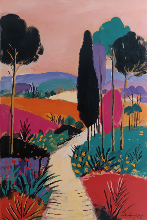 Provence Summer Path