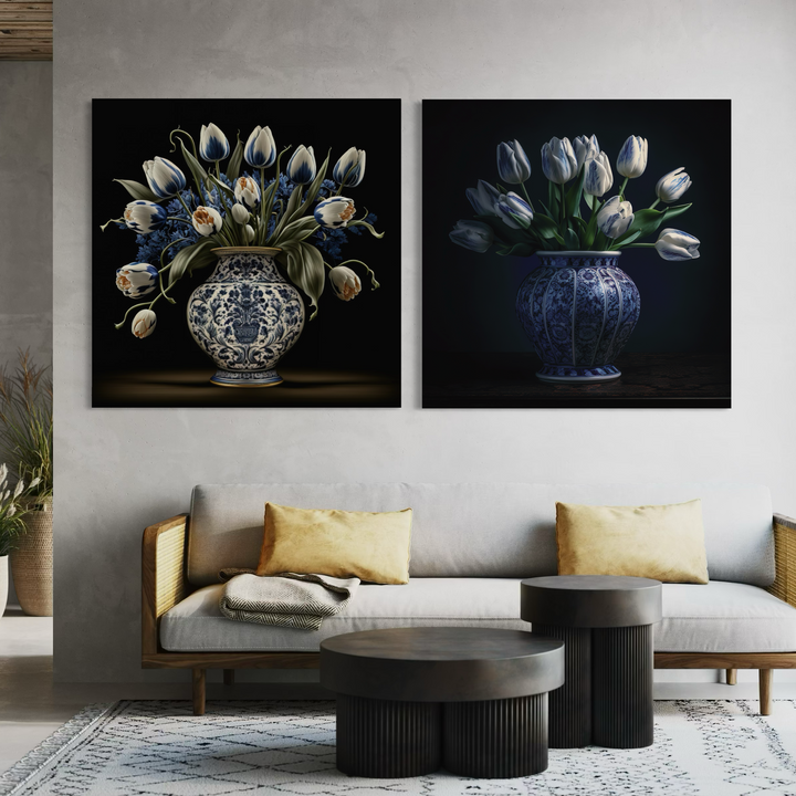 Tulpen in een vaas & Tulpen in een vaas ll