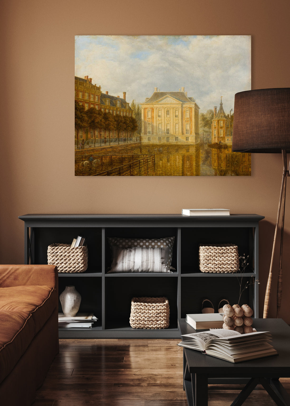 Gezicht op het Mauritshuis - Augustus Wijnantz