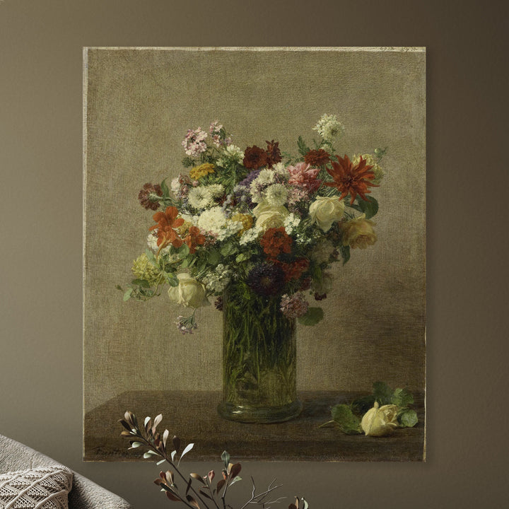 Bloemen uit Normandië - Henri Fantin-Latour