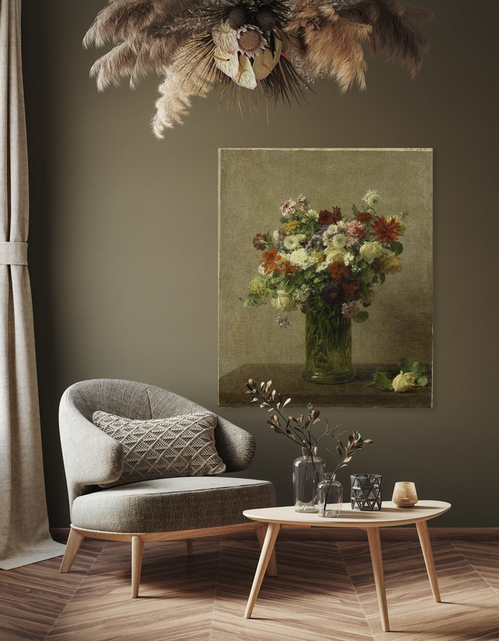 Bloemen uit Normandië - Henri Fantin-Latour