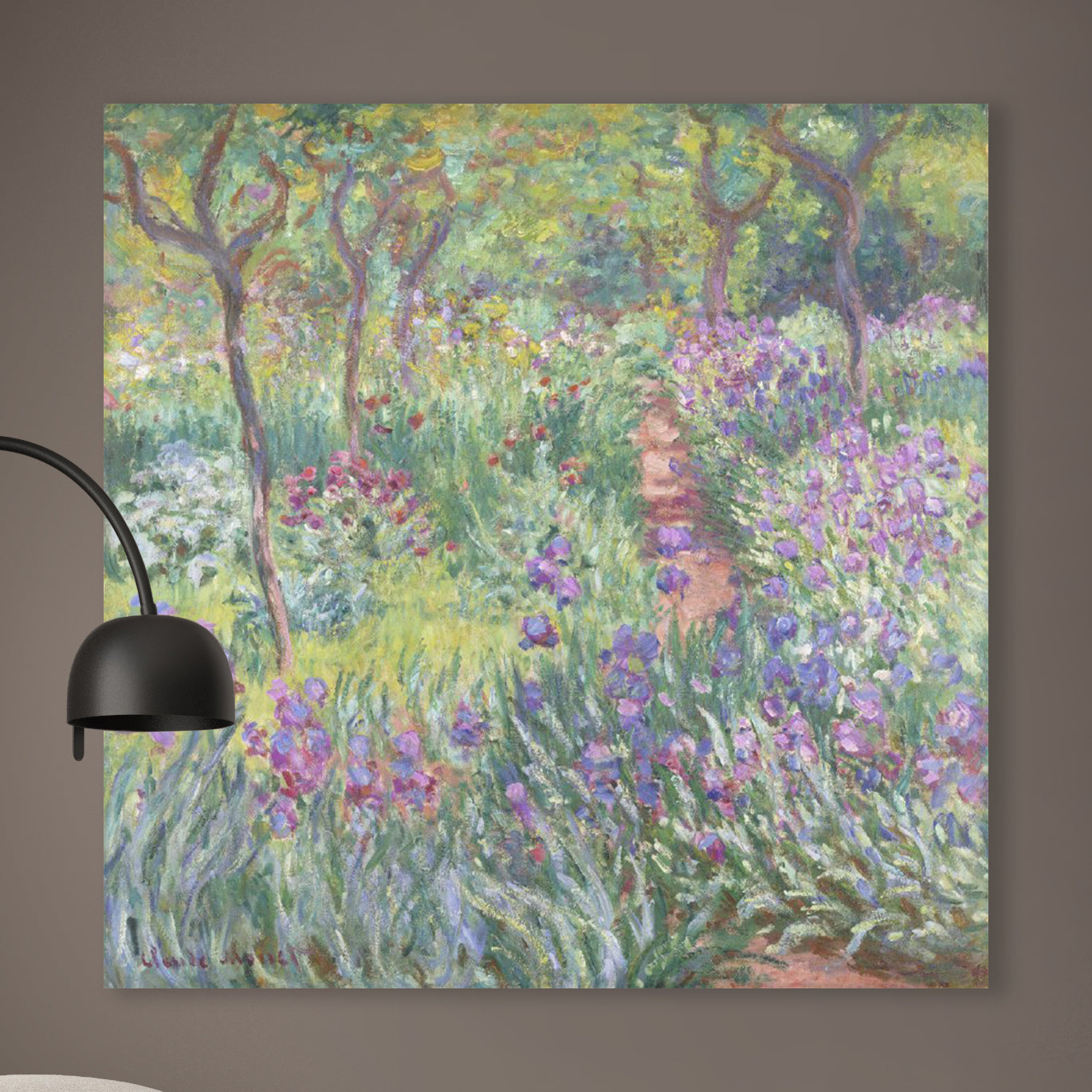 De tuin van de kunstenaar in Giverny - Claude Monet