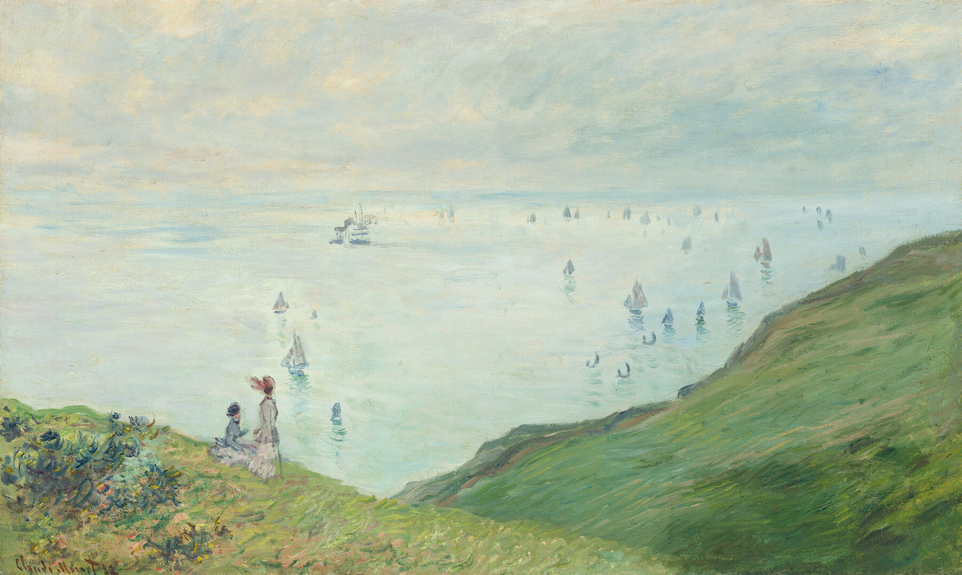 Kliffen bij Pourville - Claude Monet