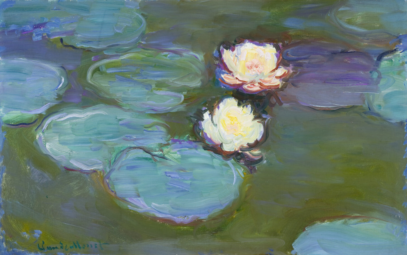 Waterlelies - Claude Monet