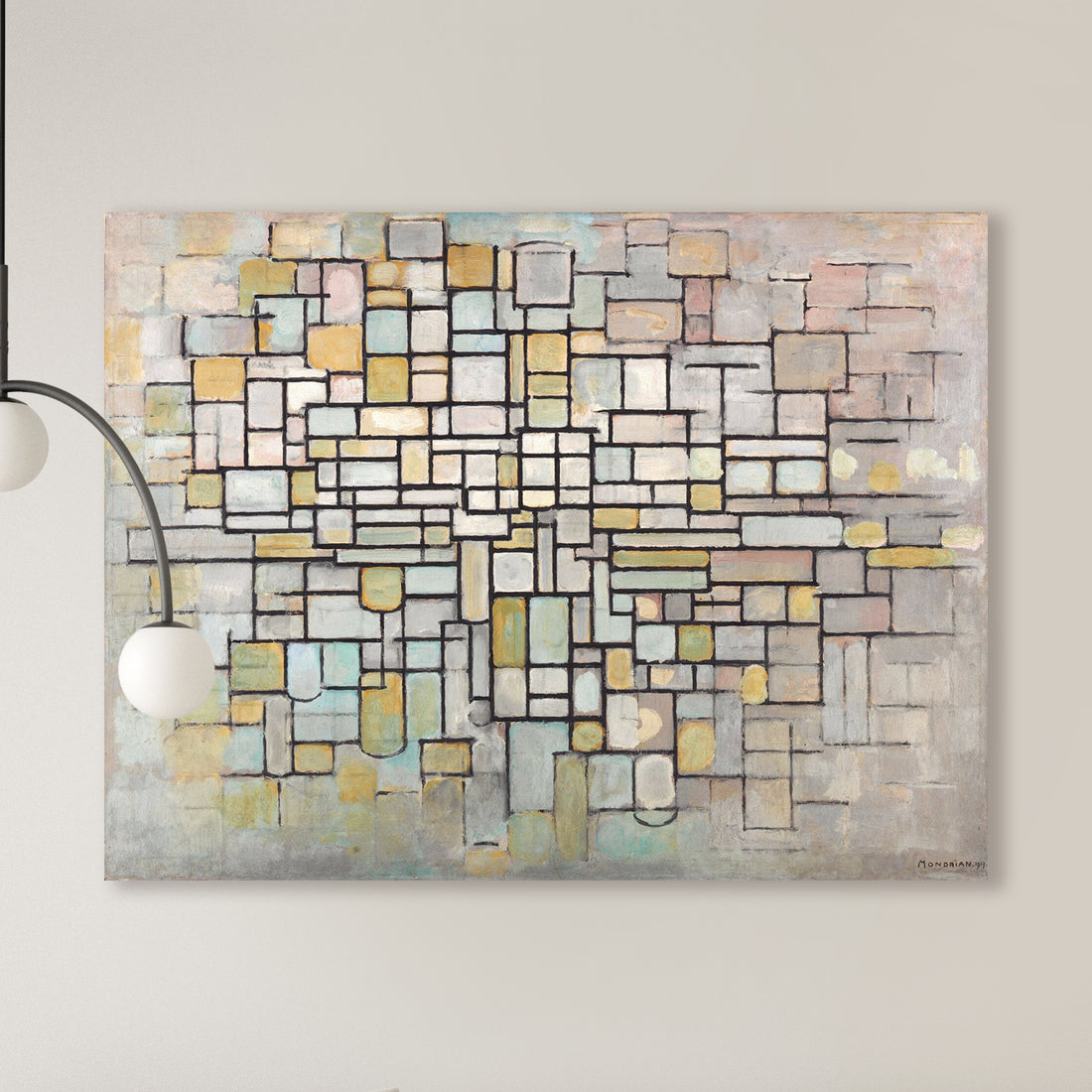 Composition No II - Piet Mondriaan