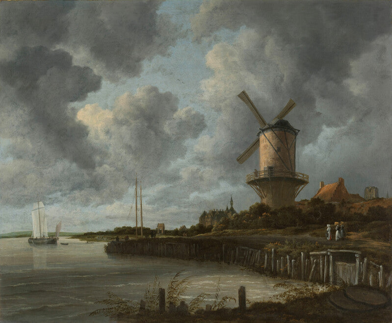 De molen bij Wijk bij Duurstede - Jacob Isaacksz van Ruisdael