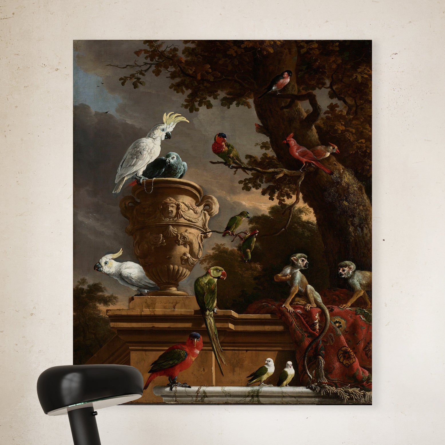 De menagerie - Melchior d'Hondecoeter