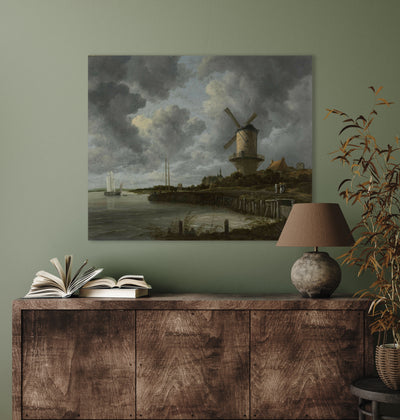 De windmolen bij Wijk Bij Duurstede - Jacob Isaacksz Van Ruisdael