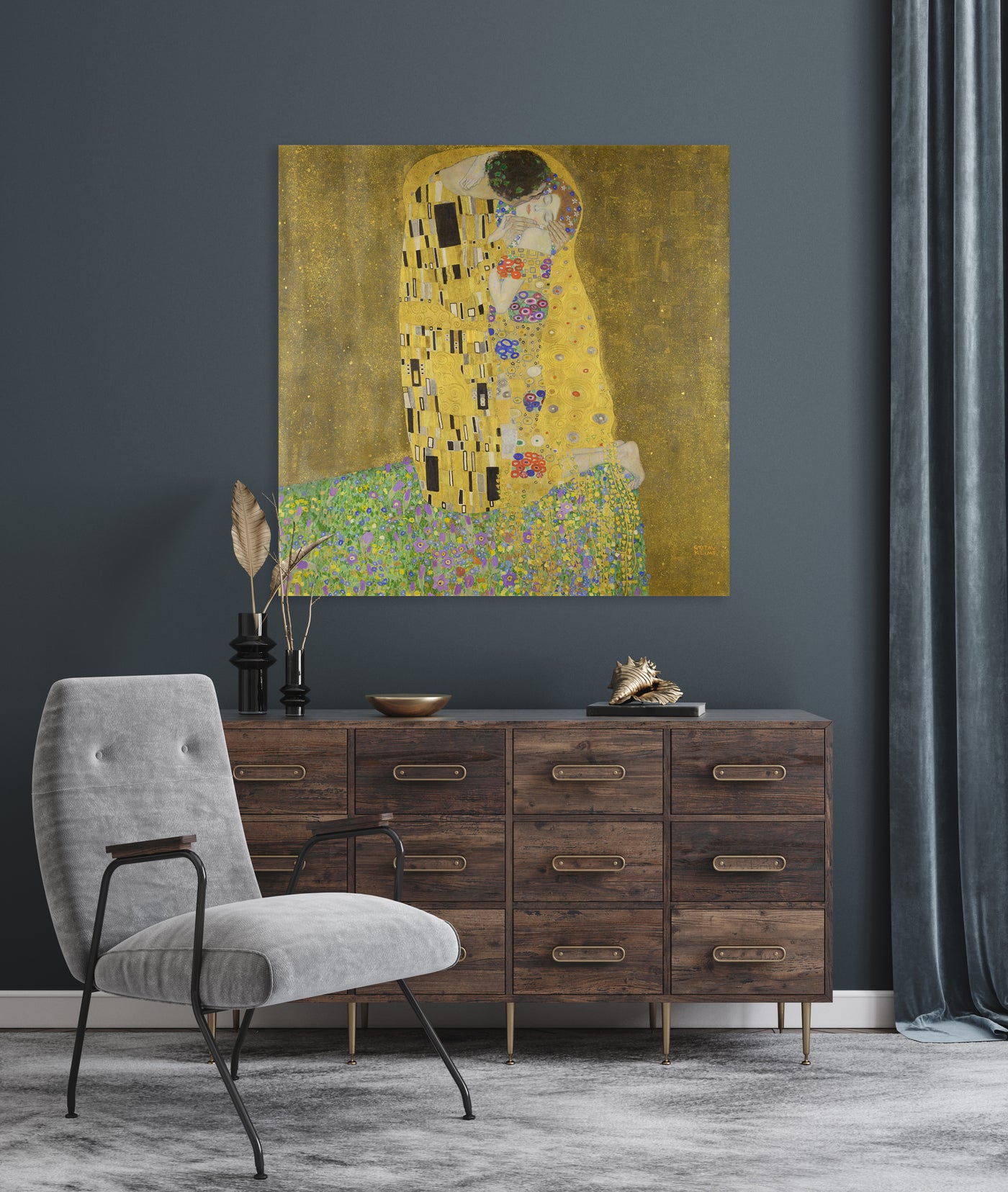 De kus - Gustav Klimt