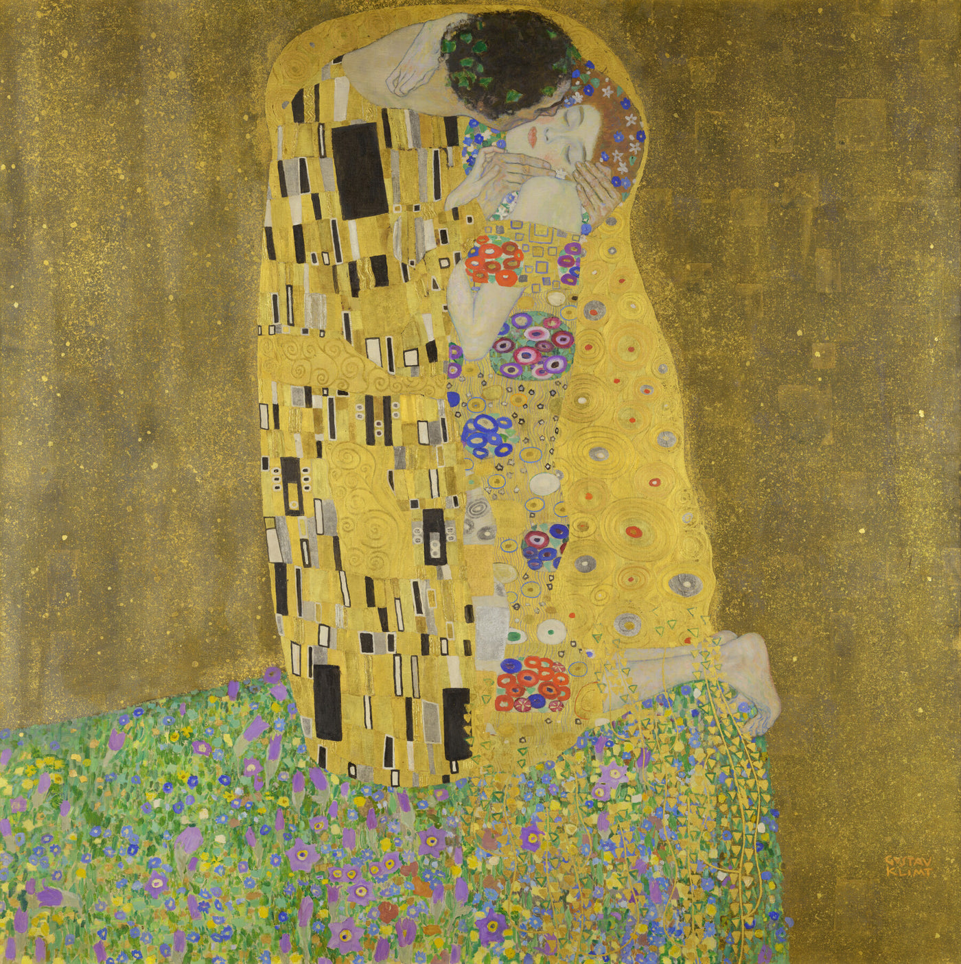 De kus - Gustav Klimt