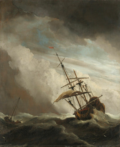 De windstoot - Willem van de Velde