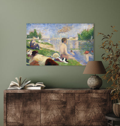 Definitieve studie “Bathers at Asnières” - Georges Seurat.
