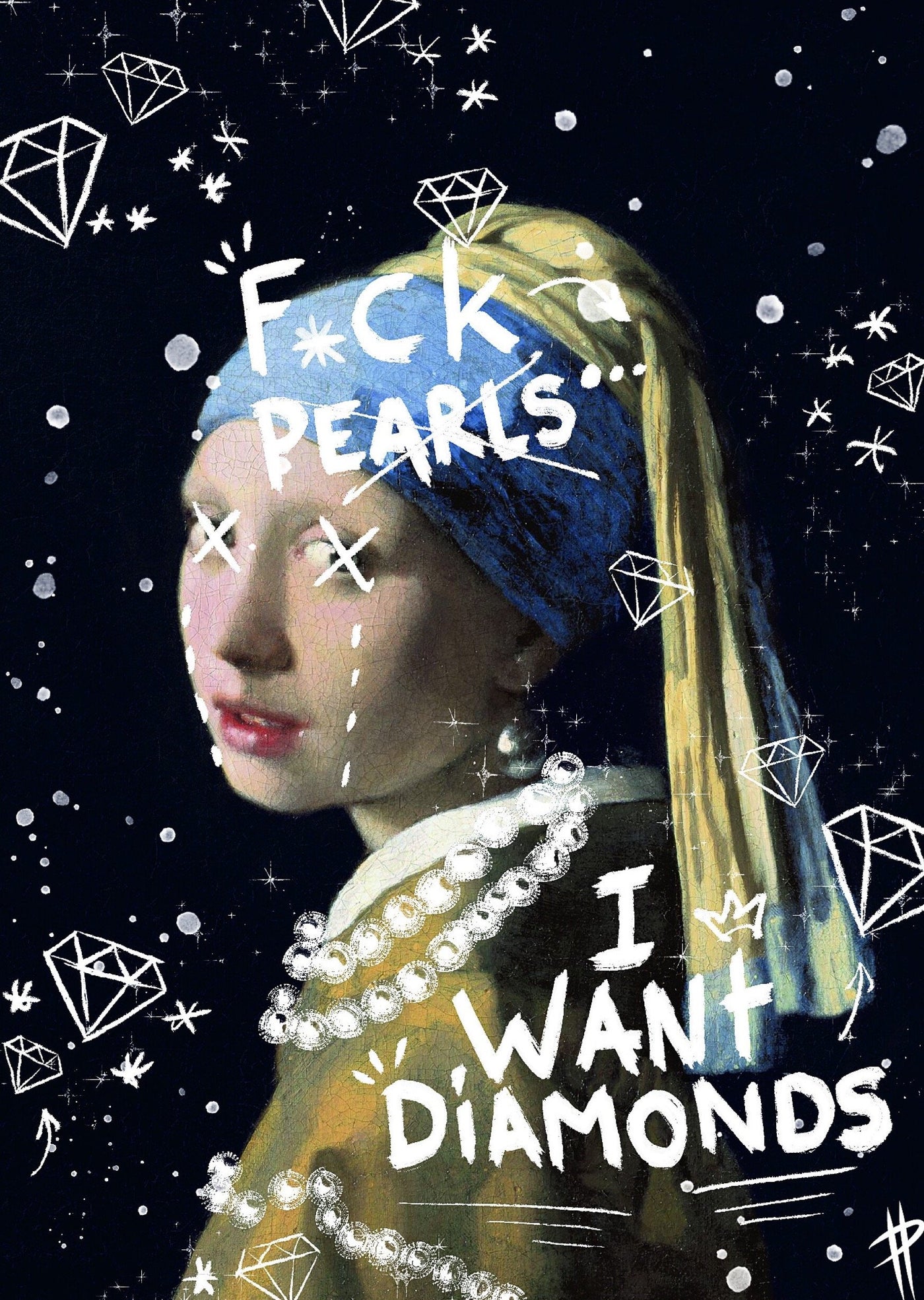 F*ck pearls - FLX Artworks
