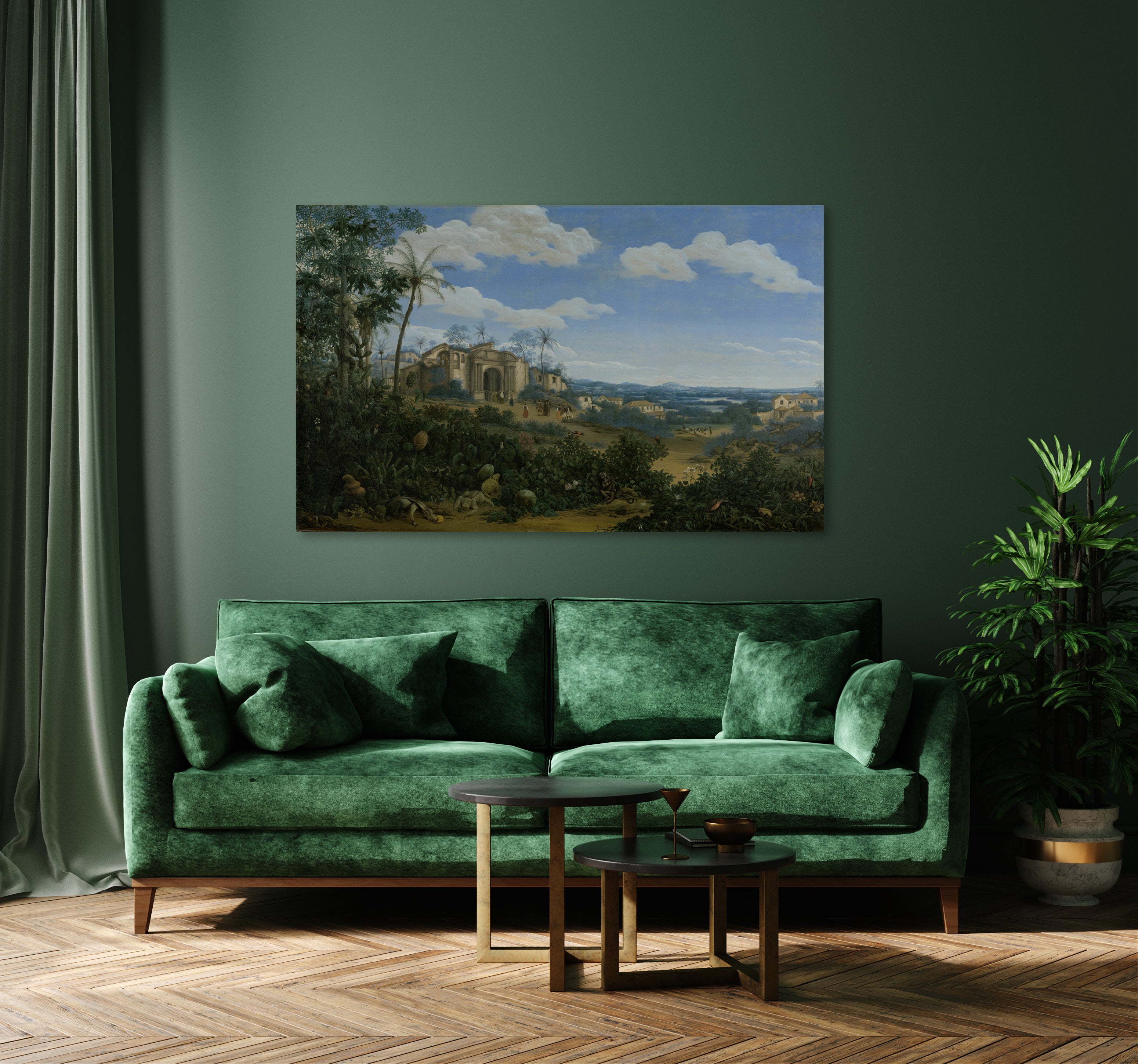 Gezicht op Olinda - Frans Jansz. Post