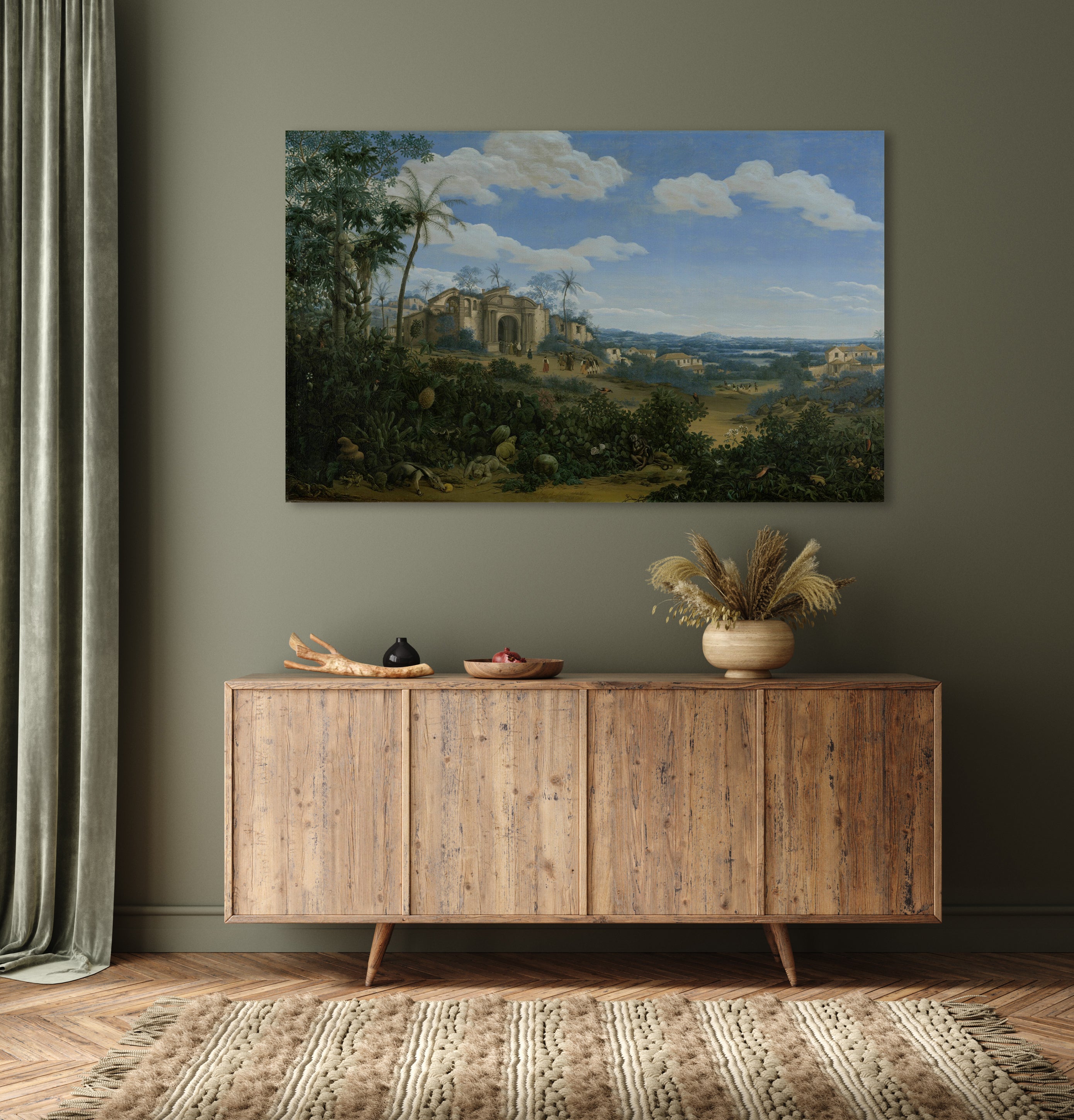 Gezicht op Olinda - Frans Jansz. Post