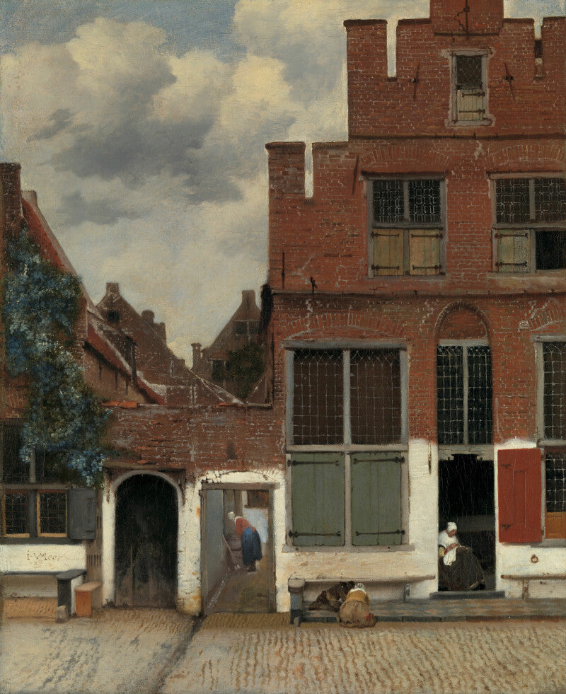 Het straatje - Johannes Vermeer