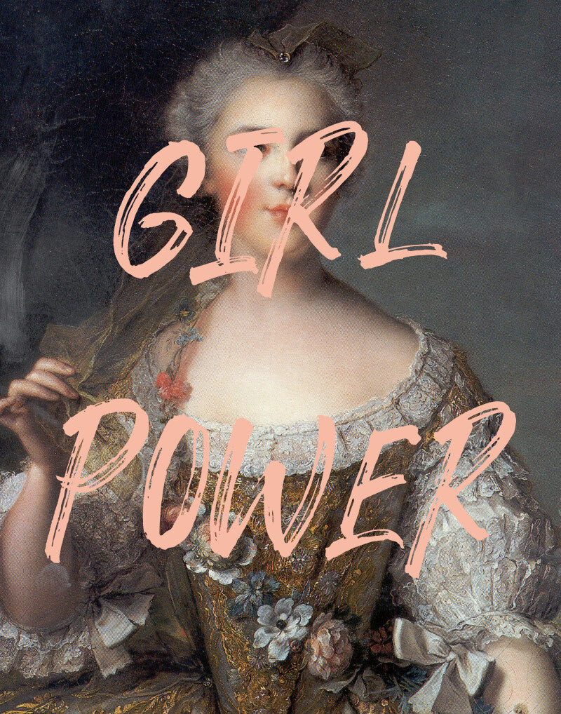 Girl Power Altered Art - Ruby and B