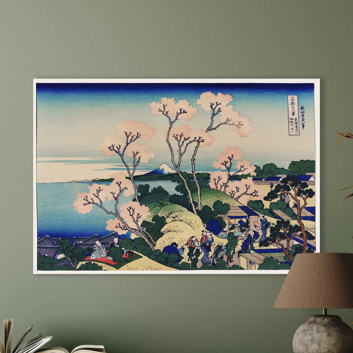 Goten-Yama Hill, Shinagawa on the Tokaido - Katsushika Hokusai