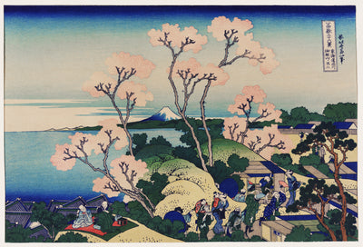 Goten-Yama Hill, Shinagawa on the Tokaido - Katsushika Hokusai