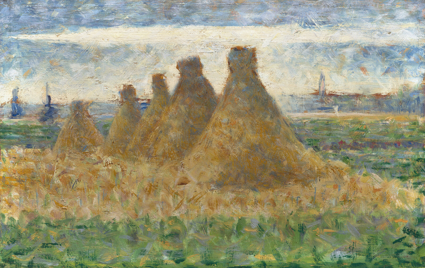 Hooibergen - Georges Seurat