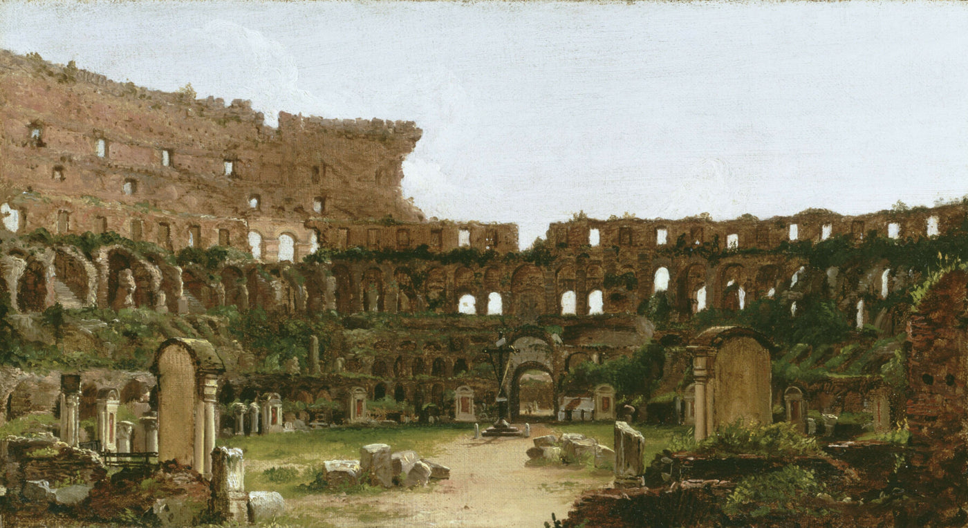 Interieur van het Colluseum Rome - Thomas Cole