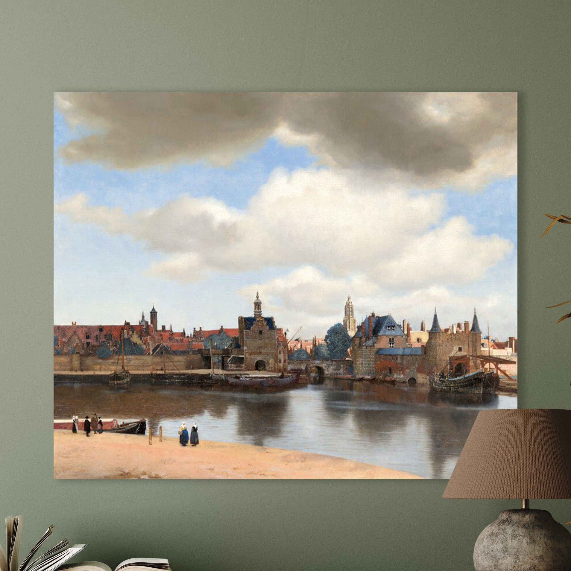 Gezicht op Delft - Johannes Vermeer