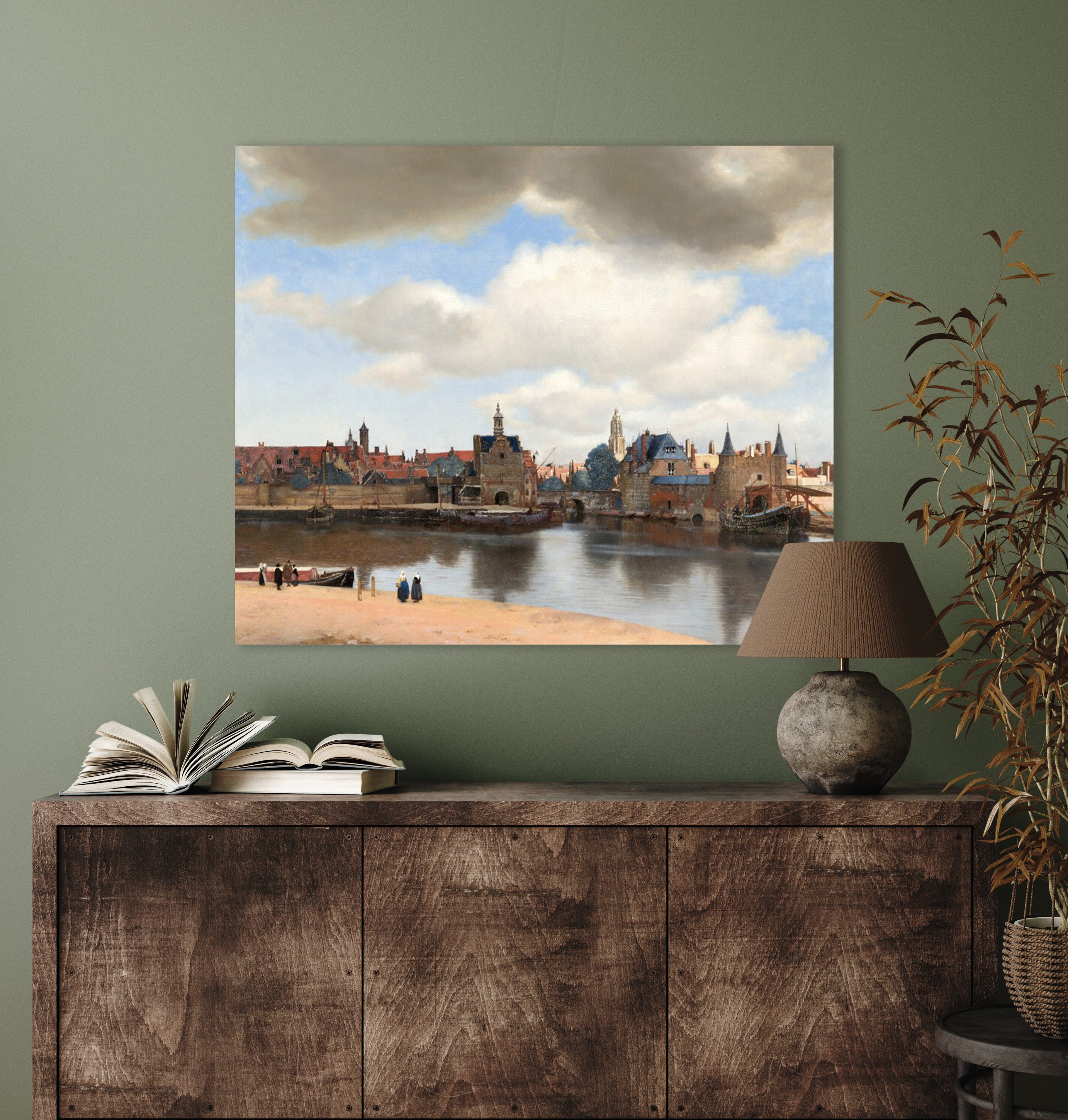 Gezicht op Delft - Johannes Vermeer