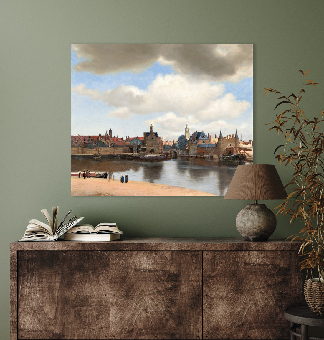 Gezicht op Delft - Johannes Vermeer