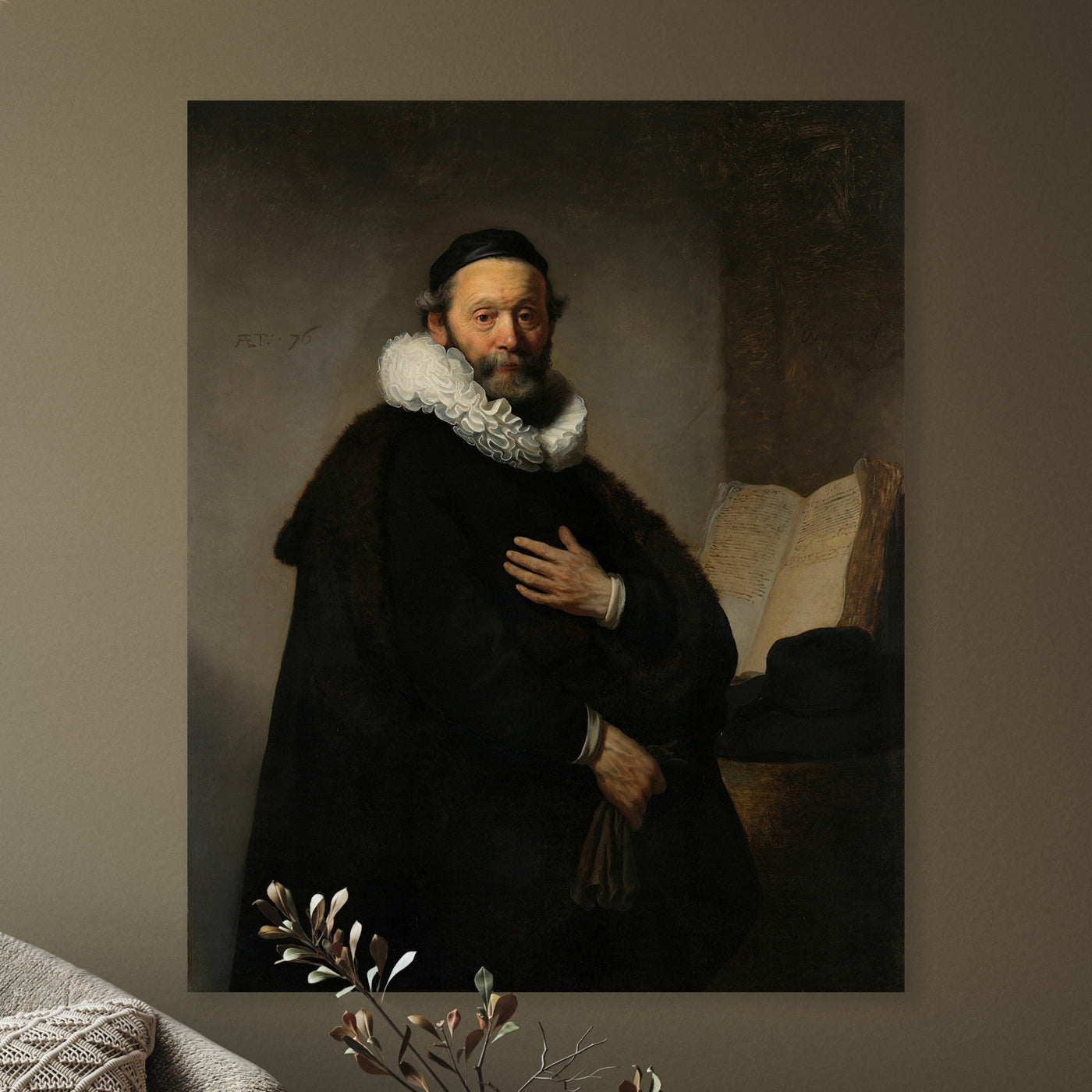 Johannes Wtenbogaert - Rembrandt van Rijn